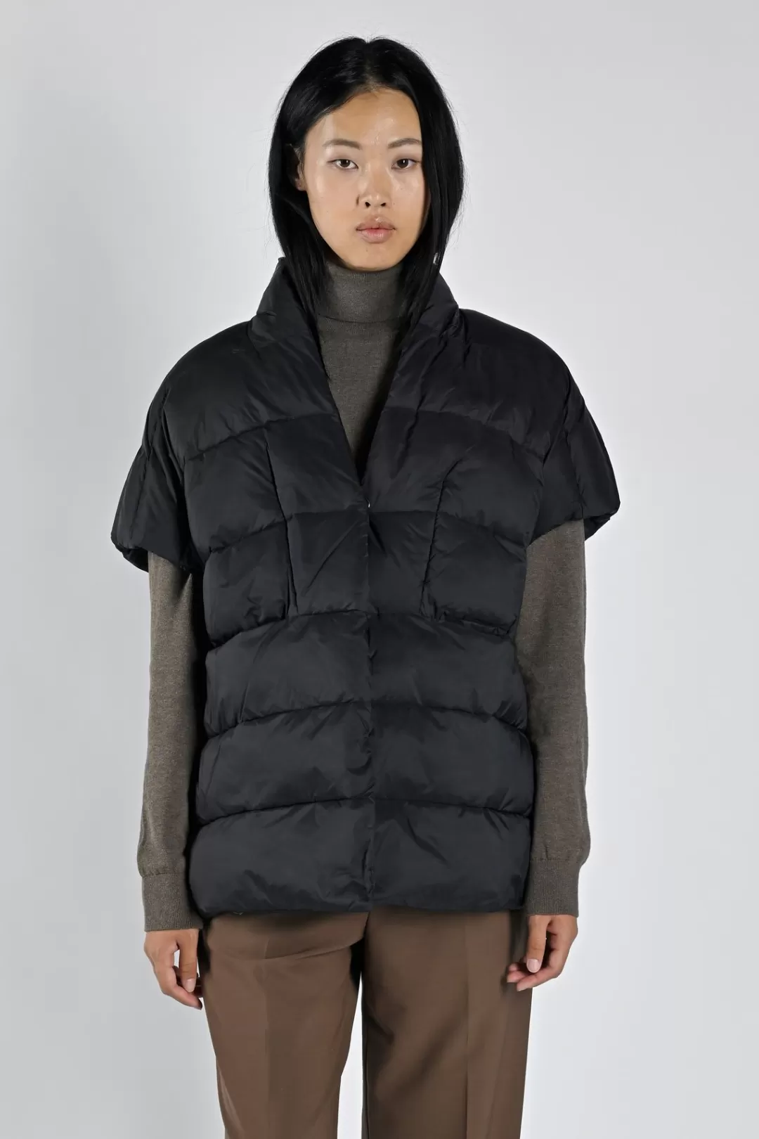 Online Bridgewater Long Women Vest | Long Padded Jacket