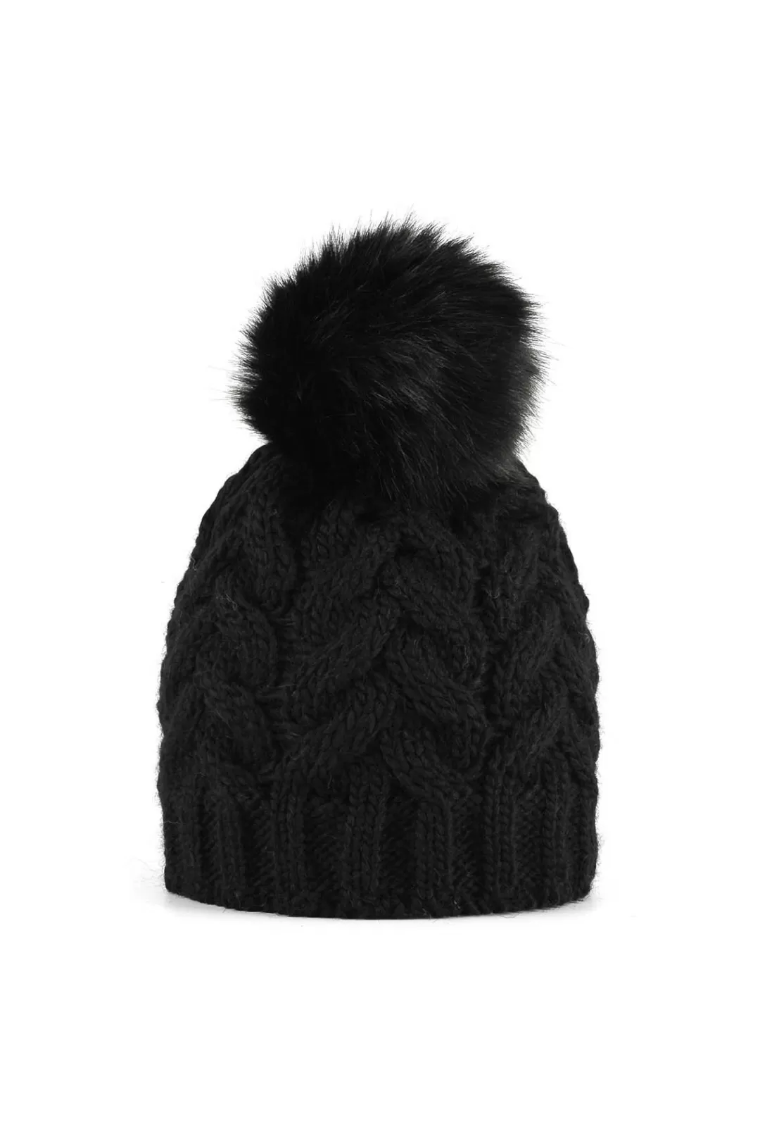 Fashion Eco Fur Pompom Hat Women Accessories