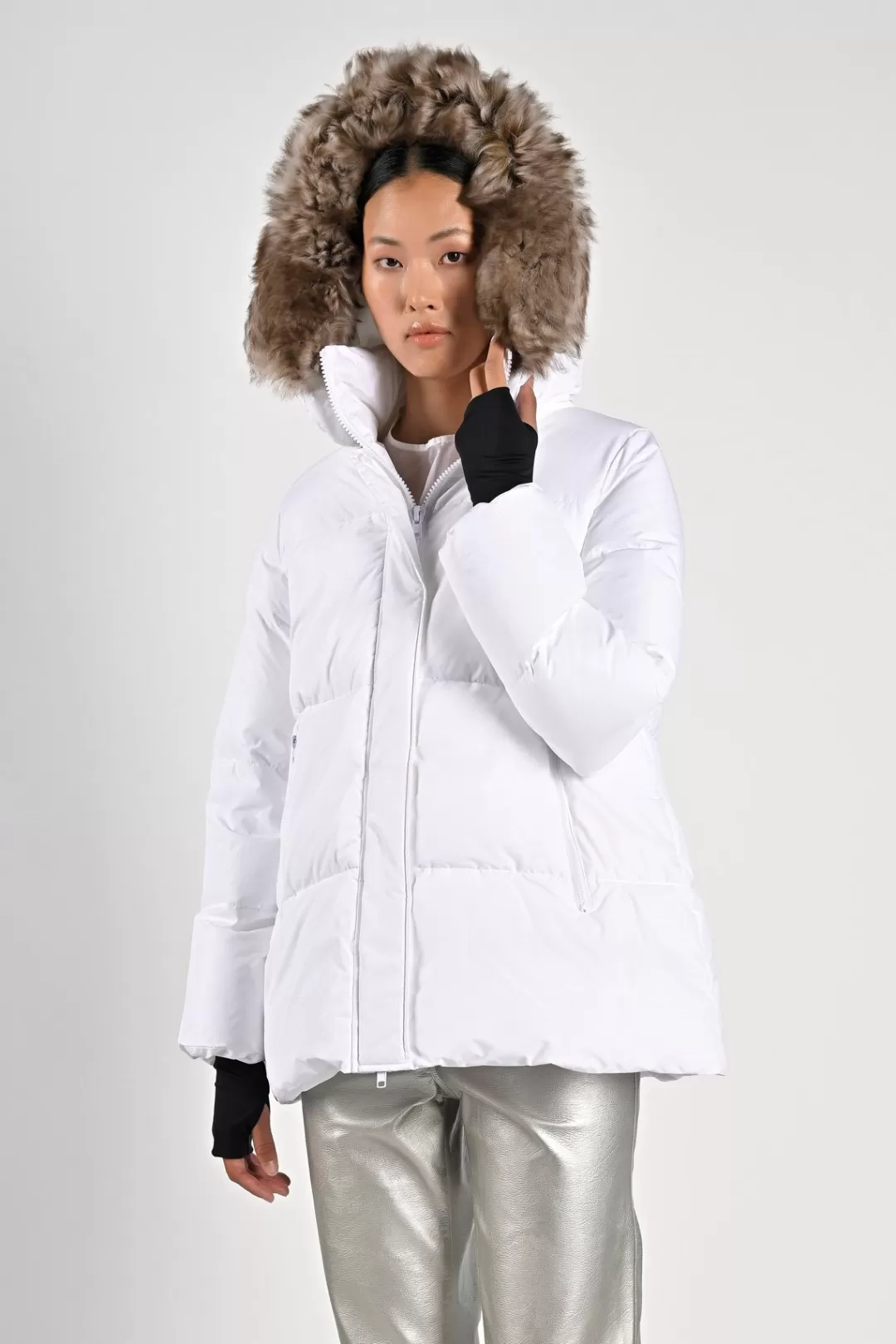 Best Sale Finlay Fur Women Long Padded Jacket