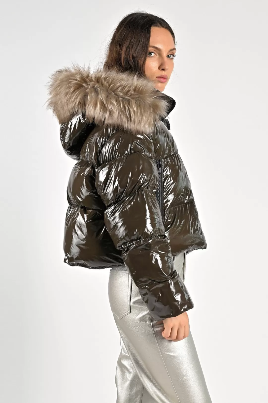 Store Glenora Glossy Fur Women Capsule Collection | Short Jackets