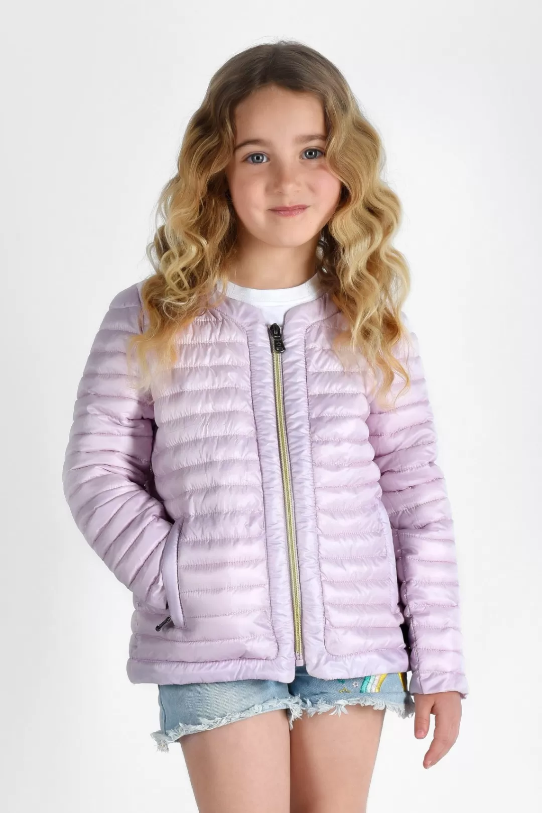 Fashion Jacket Summer Roxy Recycled Kids Lightweight Down Jackets